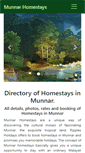 Mobile Screenshot of munnarhomestays.net